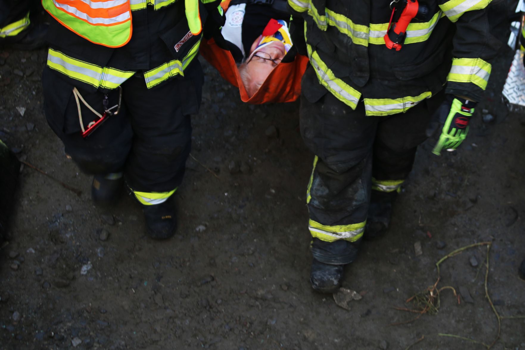 Mass casualty training drill